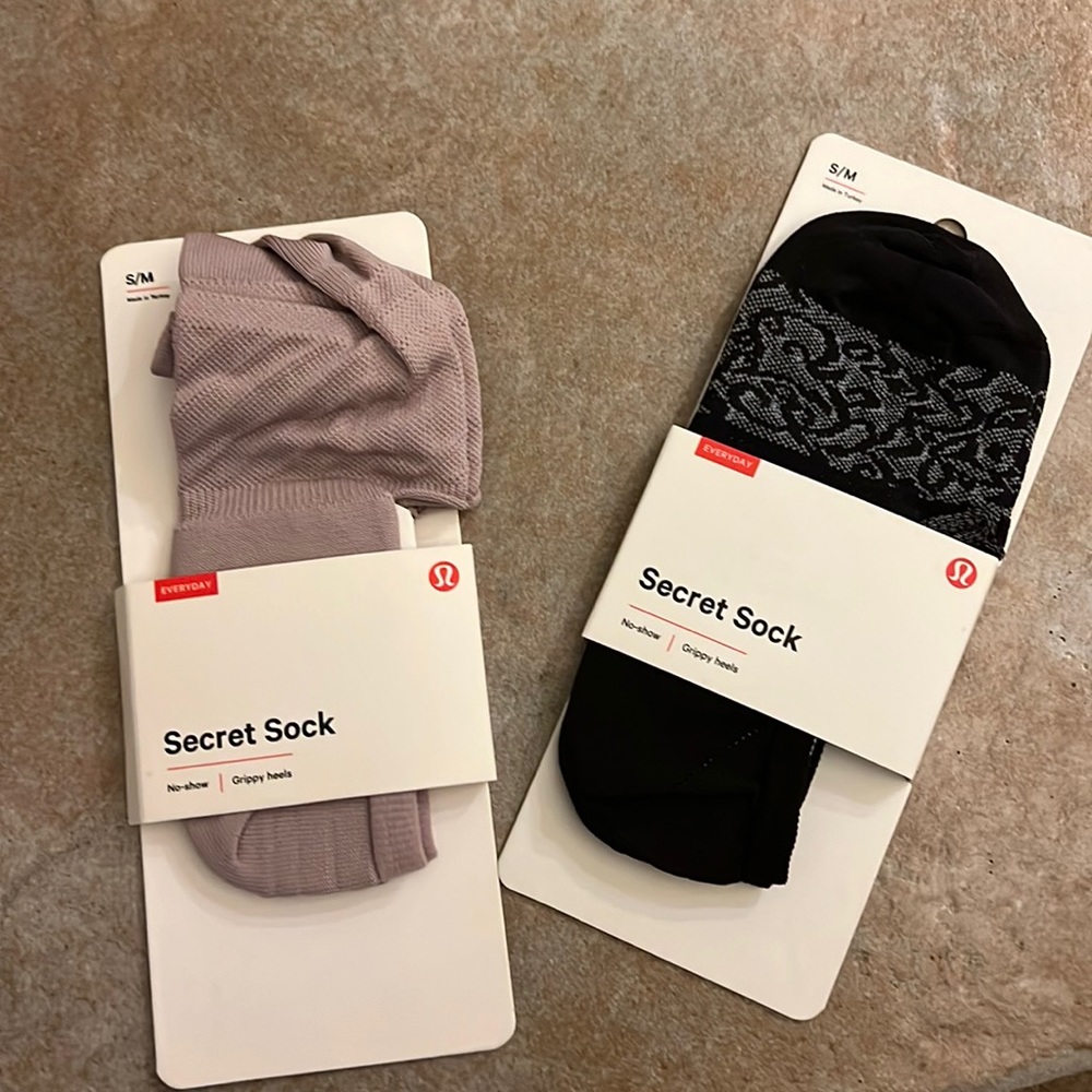 New Lululemon No Show “Secret Socks”